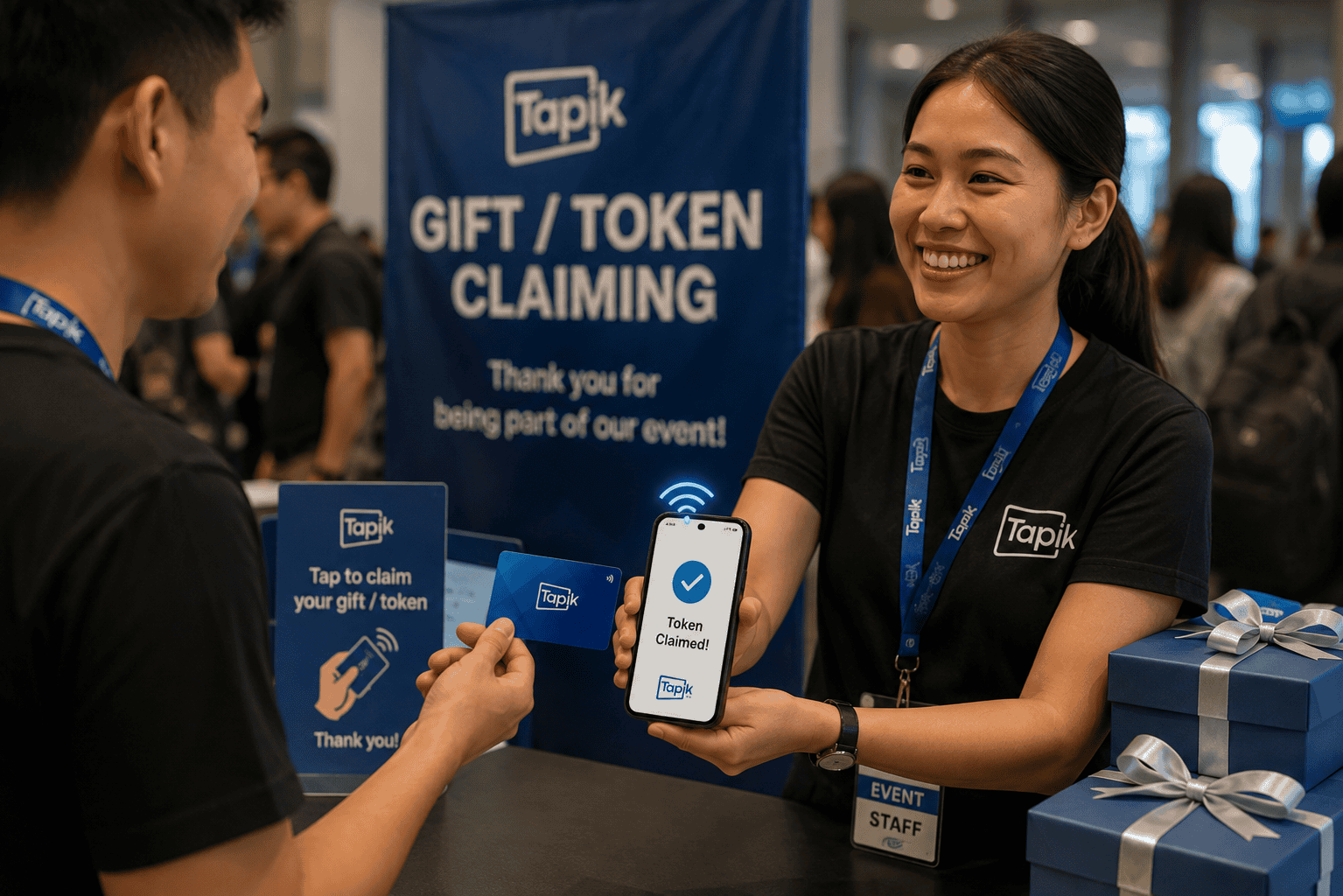 Token Claiming during Event